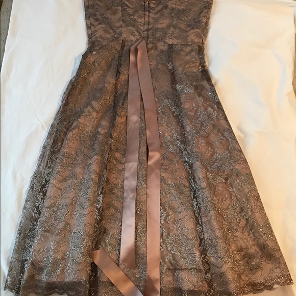 BCBG MaxAzria Strapless Lace Dress - Picture 5 of 8